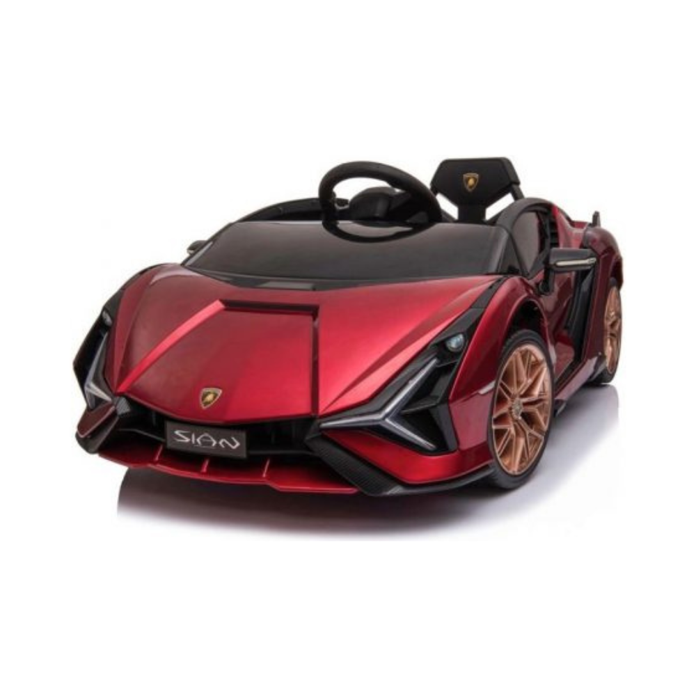 Lamborghini Sian – Electric children's car red (wing doors) - Mijn winkel