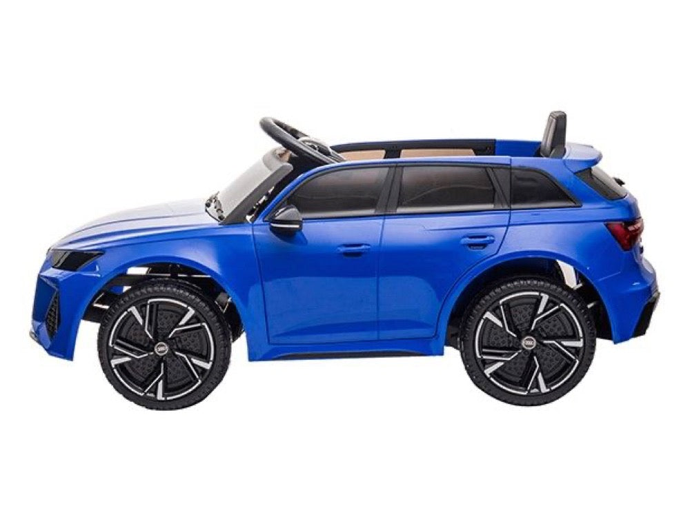 Audi RS6 - Electric children's car blue