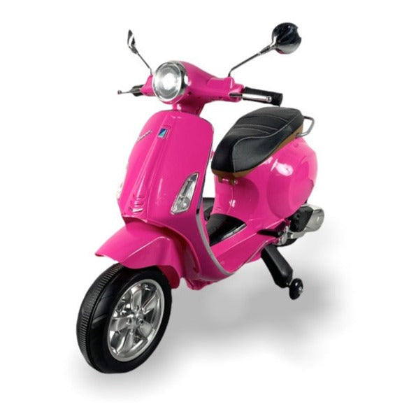 Vespa Primavera - Electric children's scooter pink