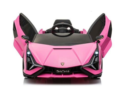 Lamborghini Sian – Electric children's car pink (wing doors) - Mijn winkel
