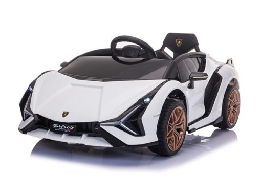 Lamborghini Sian – Electric children's car white (wing doors) - Mijn winkel