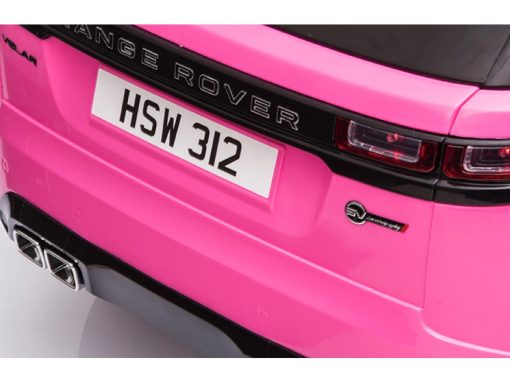 Range Rover Velar - Electric children's car pink - Mijn winkel